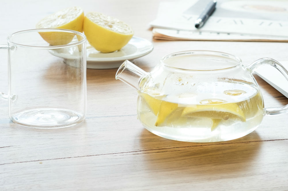 lemon tea and honey